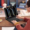 TECH-PROTECT SMARTCASE MAGNETIC + KEYBOARD IPAD PRO 11” 5 / 6 2024-2025 BLACK