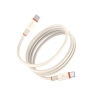 Kabel VIDVIE CB408 Type C/Type C 100W, 1.2m beige