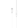 Wired earphones VIDVIE HS684T White