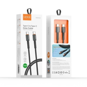 kabel vidvie cb4034 typc typc 2m czarny 2