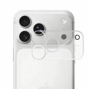 Tempered HD glass for camera iPhone 17 PRO MAX clear