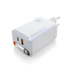 VIDVIE PLE224 Netzladegerät 1xUSB+1xType C + integriertes Type C Kabel 67W GaN weiß