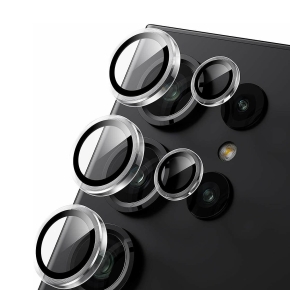 Hartglas für die HD-Kamera des Samsung S25 ULTRA schwarz