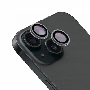 Szkło hartowane Lens na aparat do Apple iPhone 14/14+/15/15+ przezroczysty