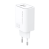 VIDVIE PLE282 Netzladegerät 1xUSB + 1xType-C + Type-C/Type-C Kabel 30W Weiß