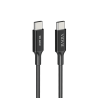 Cable VIDVIE CB4049 Type C/Type C 60W 1m black