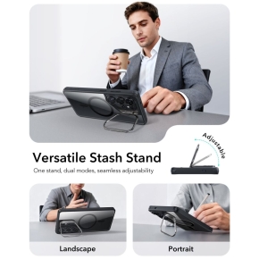 ESR CLASSIC HYBRID KICKSTAND MAGSAFE GALAXY S26 ULTRA CLEARBLACK