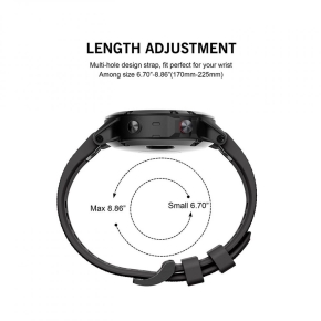 TECH-PROTECT SMOOTH GARMIN FENIX 5  6  6 PRO  7 BLACK