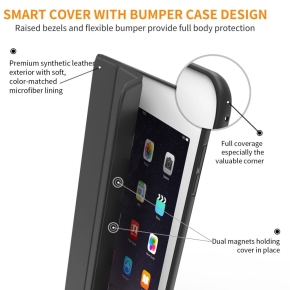 TECH-PROTECT SMARTCASE IPAD 9.7” 5  6  2017-2018 BLACK