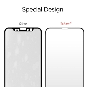 SZKŁO HARTOWANE SPIGEN GLASS FC IPHONE X  XS  11 PRO BLACK
