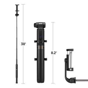 SPIGEN S540W BLUETOOTH SELFIE STICK TRIPOD BLACK
