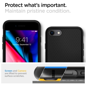 SPIGEN LIQUID AIR IPHONE 7  8  SE 2020  2022 BLACK