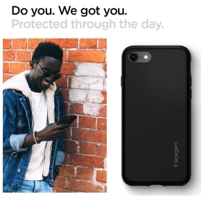 SPIGEN LIQUID AIR IPHONE 7  8  SE 2020  2022 BLACK