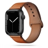 TECH-PROTECT LEATHERFIT APPLE WATCH 8  9  10  11  SE  ULTRA (44  45  46  49 MM) BROWN