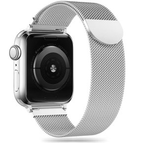 TECH-PROTECT MILANESEBAND APPLE WATCH 8  9  10  11  SE (40  41  42 MM) SILVER