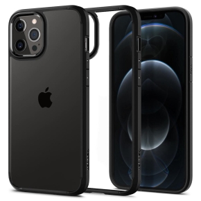 SPIGEN ULTRA HYBRID IPHONE 12  12 PRO MATTE BLACK