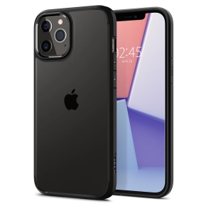 SPIGEN ULTRA HYBRID IPHONE 12  12 PRO MATTE BLACK