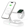 TECH-PROTECT A12 3IN1 MAGNETIC MAGSAFE WIRELESS CHARGER WHITE