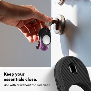 SPIGEN VAULT APPLE AIRTAG 1  2 MATTE BLACK