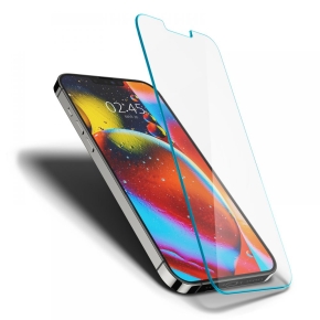 SZKŁO HARTOWANE SPIGEN GLAS.TR SLIM IPHONE 13 PRO MAX  14 PLUS  15 PLUS CLEAR