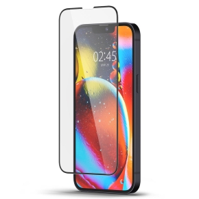 SZKŁO HARTOWANE SPIGEN GLASS FC IPHONE 13  13 PRO  14  16E BLACK