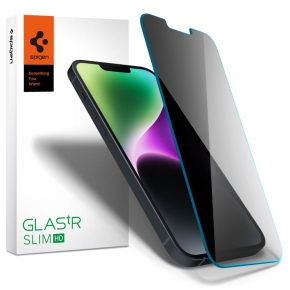 SZKŁO HARTOWANE SPIGEN GLAS.TR SLIM IPHONE 13  13 PRO  14  16E PRIVACY