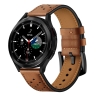 TECH-PROTECT LEATHER SAMSUNG GALAXY WATCH 4  5  5 PRO  6  7  FE BROWN