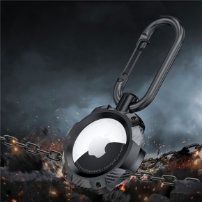 TECH-PROTECT TPUCARBON APPLE AIRTAG 1  2 BLACK