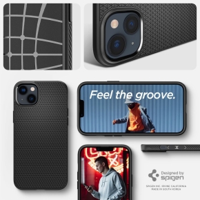 SPIGEN LIQUID AIR IPHONE 14 PLUS  15 PLUS MATTE BLACK