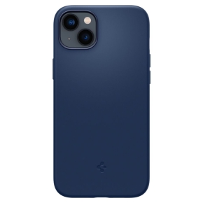 SPIGEN SILICONE FIT MAG MAGSAFE IPHONE 14 PLUS  15 PLUS NAVY BLUE