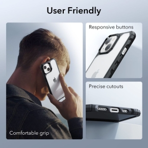 ESR AIR ARMOR IPHONE 14 PLUS  15 PLUS CLEARBLACK