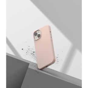 RINGKE SILICONE IPHONE 14 PLUS  15 PLUS PINK SAND