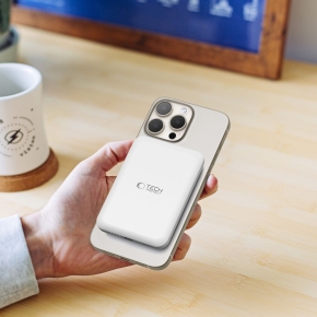 TECH-PROTECT PB10 LIFEMAG MAGSAFE POWER BANK 5000MAH WHITE