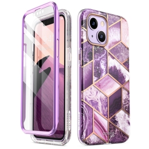 SUPCASE COSMO IPHONE 14 PLUS  15 PLUS MARBLE PURPLE