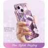 SUPCASE COSMO IPHONE 14 PLUS  15 PLUS MARBLE PURPLE