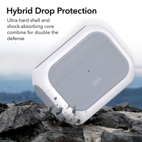 ESR ORBIT HALOLOCK MAGSAFE APPLE AIRPODS PRO 1  2 WHITE