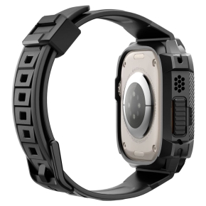 SPIGEN RUGGED ARMOR ”PRO” APPLE WATCH ULTRA 1  2  3 (49 MM) BLACK