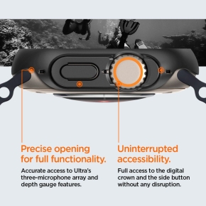 SPIGEN THIN FIT APPLE WATCH ULTRA 1  2  3 (49 MM) BLACK