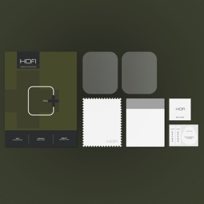 FOLIA HYDROŻELOWA HOFI HYDROFLEX PRO+ 2-PACK APPLE WATCH 6  7  8  9  SE 1  2  3 (40  41 MM) CLEAR