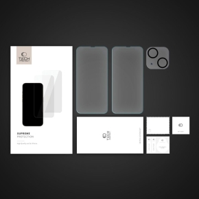 SZKŁO HARTOWANE TECH-PROTECT SUPREME SET 3-PACK IPHONE 14 CLEAR