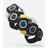 RINGKE SLIM 2-PACK APPLE WATCH ULTRA 1  2  3 (49 MM) CLEAR & MATTE BLACK