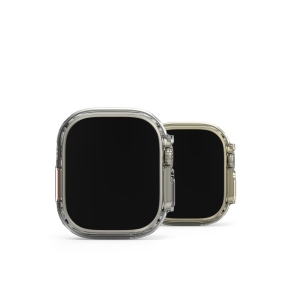 RINGKE SLIM 2-PACK APPLE WATCH ULTRA 1  2  3 (49 MM) CLEAR & TITANIUM GREY