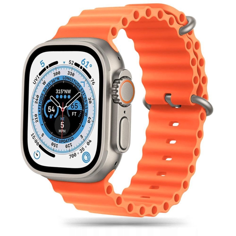 TECH-PROTECT ICONBAND PRO APPLE WATCH 8 9 10 11 SE ULTRA (44 45 46 49 MM) ORANGE