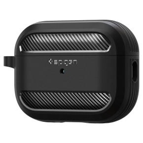 SPIGEN RUGGED ARMOR APPLE AIRPODS PRO 1  2 MATTE BLACK