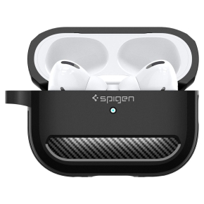 SPIGEN RUGGED ARMOR APPLE AIRPODS PRO 1  2 MATTE BLACK