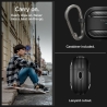 SPIGEN RUGGED ARMOR APPLE AIRPODS PRO 1  2 MATTE BLACK