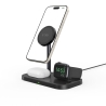 TECH-PROTECT QI15W-A22 3IN1 MAGNETIC MAGSAFE WIRELESS CHARGER BLACK