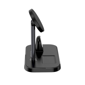 TECH-PROTECT QI15W-A22 3IN1 MAGNETIC MAGSAFE WIRELESS CHARGER BLACK