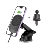 TECH-PROTECT MM15W-V1 MAGNETIC MAGSAFE DASHBOARD & VENT CAR MOUNT WIRELESS CHARGER 15W BLACK