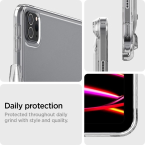 SPIGEN AIRSKIN HYBRID ”S” IPAD PRO 12.9” 4  5  6  2020-2022 CRYSTAL CLEAR